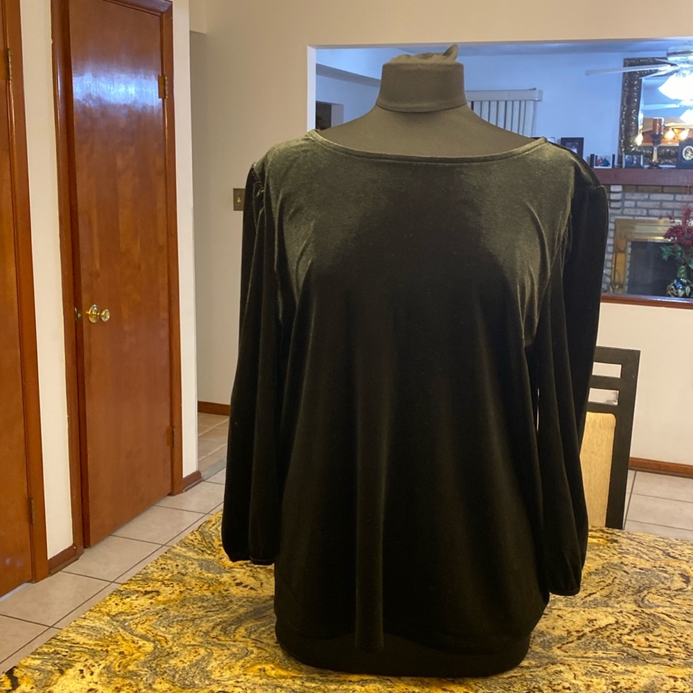 NWT Morgan Taylor velvet top, Taylor, see measurements and photos below.